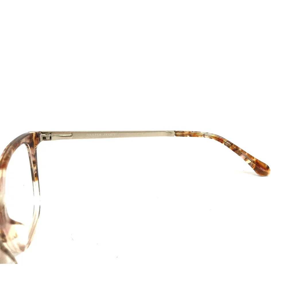 Draper James Eyeglasses Frames DJ5008 651 BLUSH GRADIENT Gold Cat Eye 51-17-135